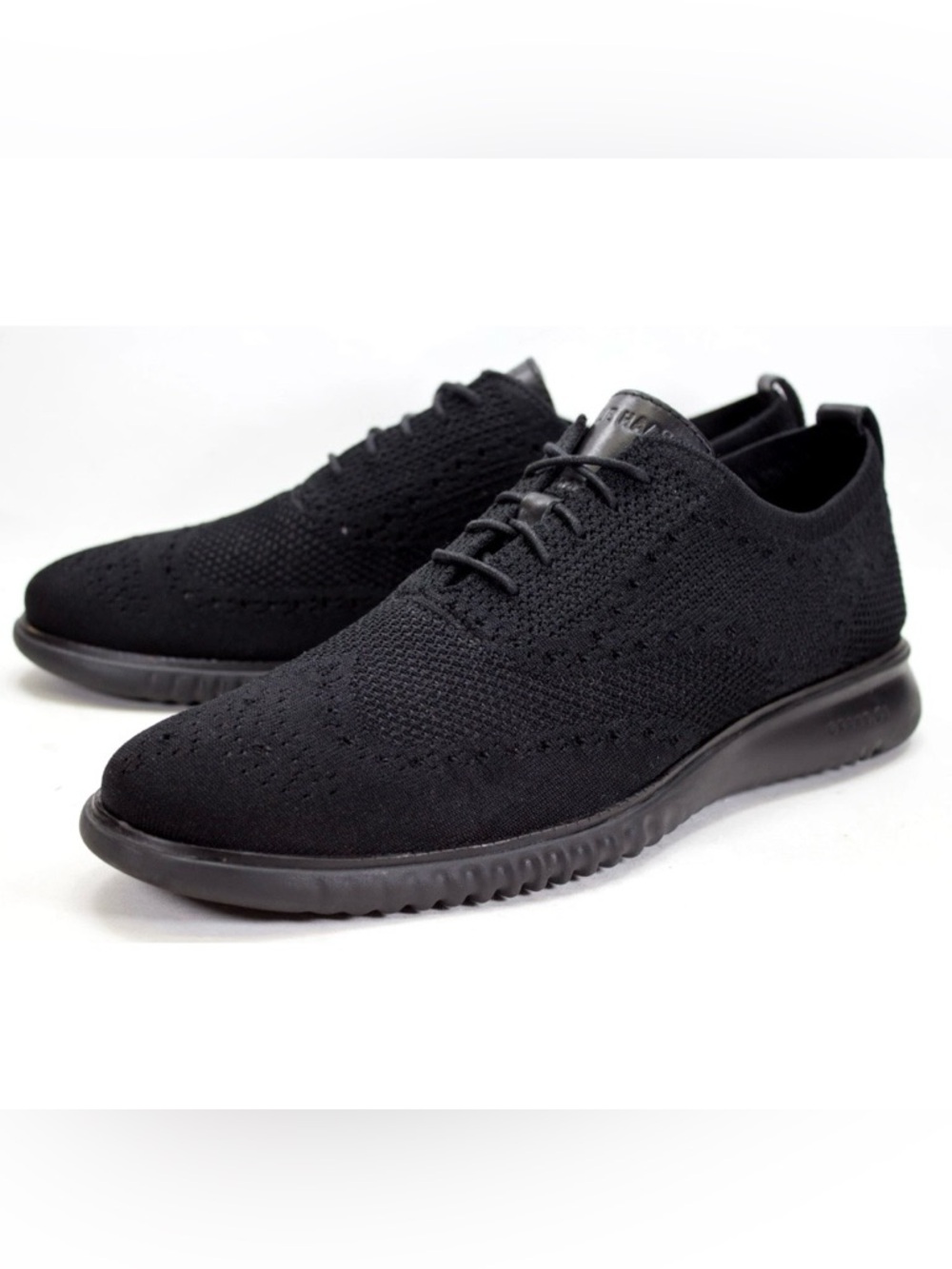 Cole Haan 2.Zerogrand Mens Sz US 12 M Stitchlite Black Casual Dress Shoes C28527